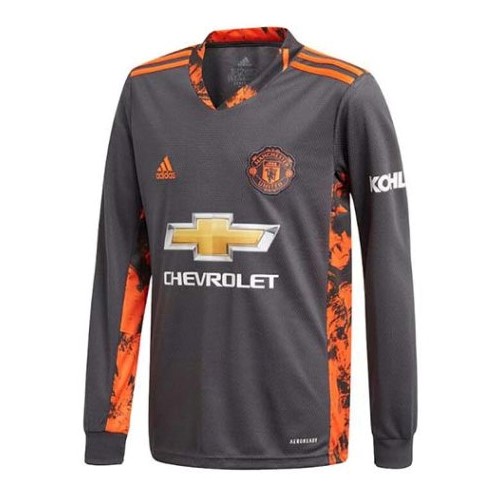 Tailandia Camiseta Manchester United Portero 2020-21 Ml